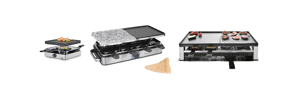 Raclette, R-Grills, Party-Grills