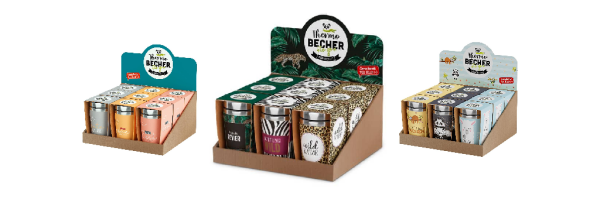 Becher, Tassen und Co.