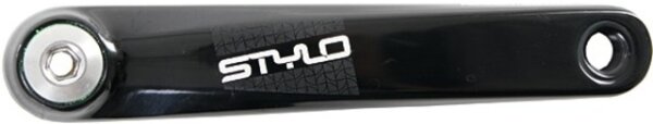 TRUVATIV Kurbel "Stylo" Für GXP Innenlager Links, Alu AL7050, schwarz poliert, ab Mod. 08 175 mm
