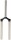 ROCKSHOX Reba Dual Air Motion Control + BlackBox Motion Control 2009-2010 Krone/Schaft/Standrohre Einheit 29", 1 1/8", s