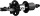 SRAM Kassetten-H.R.-Nabe "X9" 6-Loch Scheibenbremsaufnahme, Industrielager, 8-/9-/10-fach Gewicht: ca. 390 g (9 mm und 1