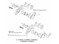AVID Bremssattel Elixir 7 für X0, schwar