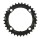 TRUVATIV Kettenblatt "MTB" SB-verpackt, 4-Arm, Alu AL-7075, 10-fach 39 Z., 120 mm Lochkreis, schwarz, BB30