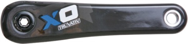 TRUVATIV Kurbel "X0" Links, Carbon, 175 mm blau