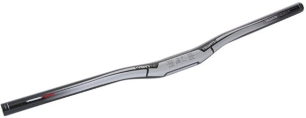 TRUVATIV Lenker "Noir" Carbon, 31,8 mm Lenkerklemmung 5° nach oben, 9° nach hinten abgewinkelt "T40", Griffweite 640 mm,