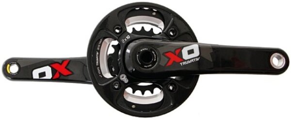 TRUVATIV Kettenradgarnitur "SRAM X0" Ohne Innenlager , Kurbelarme aus Carbon, Kurbelstern aus Aluminium, Kettenblätter a
