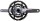 KRG Sram X7 GXP 3.3 22/33/44 Zähne 00.6118.227.004 grau, 175mm, 9-Gang