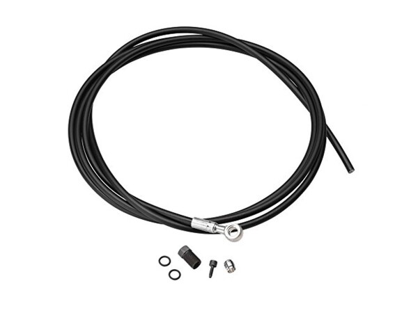 Scheibenbremsleitungs Kit Sram schwarz f. Guide R/RS/RSC, DB5, rostfr., 2000mm