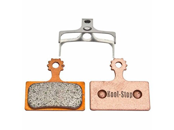 KOOL STOP Scheibenbremsbelag SB-verpackt , inkl. Befestigungsklammern/Pins, Karte à 2 Stück D-635 S, gesintert - Metall
