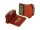 KOOL STOP Scheibenbremsbelag SB-verpackt , inkl. Befestigungsklammern/Pins, Karte à 2 Stück D-635 K, Aero Kool, organisc