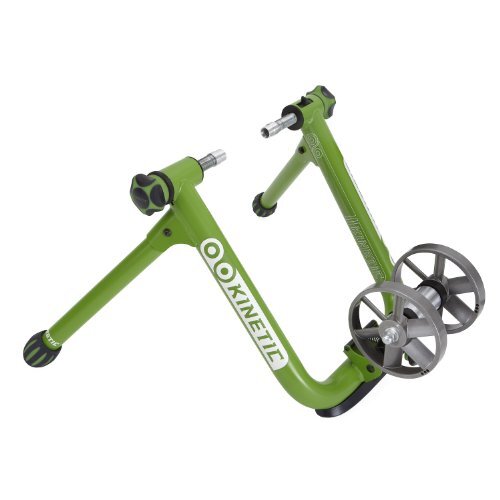 KINETIC Rollentrainer "Cyclone II" Einziger Windwiderstandstrainer, der Abfahrtsimulationen und geschwindigkeitsabhängig