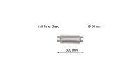 LRT Flexrohr Rund, Inner Braid (mit dopp Innen-Ø...