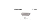 LRT Flexrohr Rund, Inner Braid (mit dopp Innen-Ø...