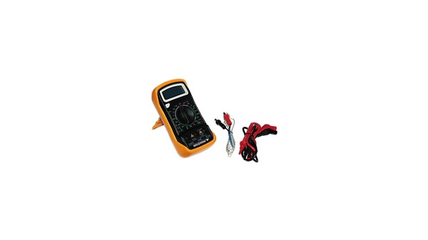 MEN@WORK Multimeter Digital, kompakt, einzeilige L gelb / schwarz