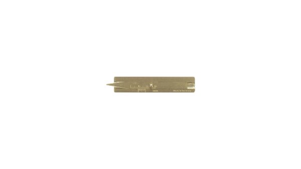 Profiltiefenmesser Hartmessing, für alle Reifenmod 30 mm