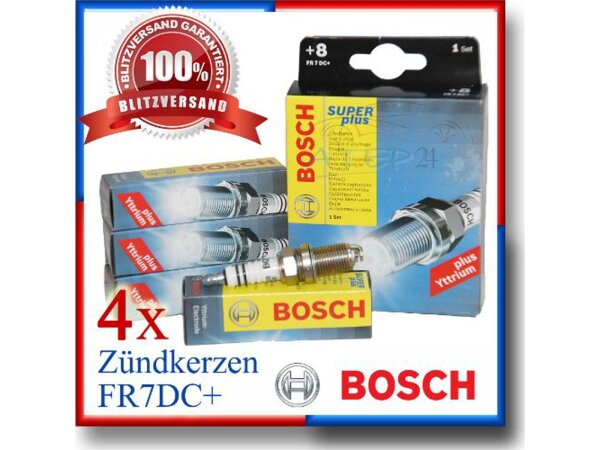 Zuendkerzen Super Plus +8 Bosch Fr7dc+