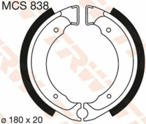 Satz Bremsbacken Mcs 838