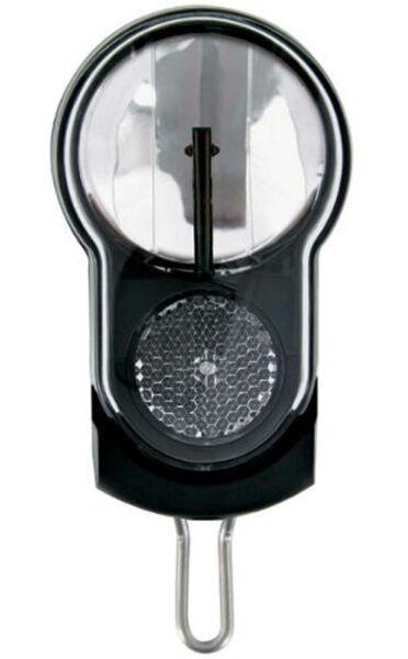AXA LED-Scheinwerfer "Sprint" 10 Lux, schwarz Die Freiform-Reflektor-Geometrie bündelt das Licht der LED-Leuchte und ref
