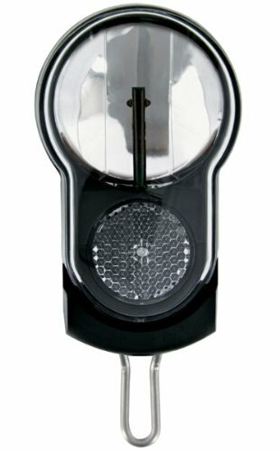 AXA LED-Scheinwerfer "Sprint" 10 Lux, schwarz Die Freiform-Reflektor-Geometrie bündelt das Licht der LED-Leuchte und ref