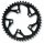 STRONGLIGHT MTB-Kettenblatt 5-Arm, 94 mm Lochkreis, Alu 7075, SB-verpackt, schwarz Mit CSA-Steighilfen, Shimano kompatib