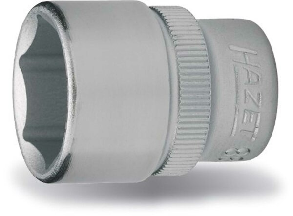 HAZET Steckschlüsseleinsatz 3/8", 6-kant, kurze Au SW 10 mm