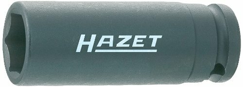 HAZET Steckschlüsseleinsatz 1/2", 6-kant, lange Au 21 mm