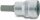 HAZET Schraubendrehereinsatz 3/8", Innensechskant, 5 mm