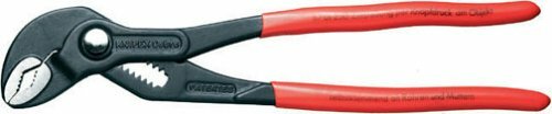 KNIPEX Wasserpumpenzange "Cobra" Rohrzange und Sch Länge: 180 mm,