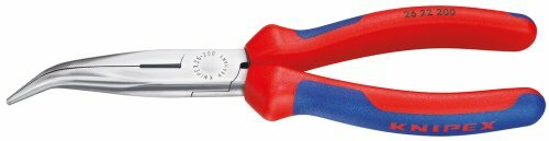 KNIPEX Flachrundzange Mit Schneide (Storchenschnab 40° gewinkelte