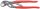 KNIPEX Wasserpumpenzange "SmartGrip" Einstellung a Länge: 250 mm,
