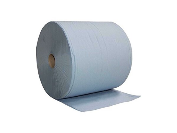 Putzpapier Blau 1000 Bl. 3-lg. Randgeprägt