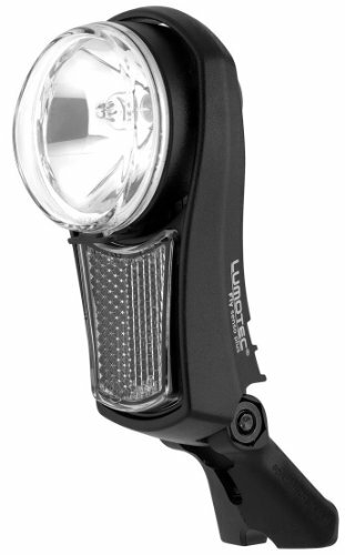 LED-Scheinw.b&m Lumotec IQ Fly 6-42V DC f. E-Bikes mit An-/Aus-Schalter m.Rüli A