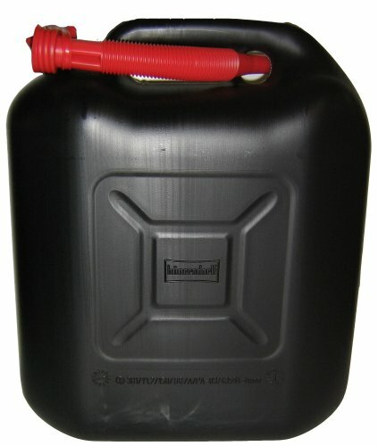 Benzinkanister Kunststoff 20 Ltr Schwarz