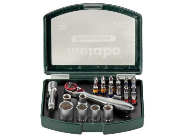 Bit-ratschenset 26 Tlg. Metabo