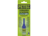 Petec Schraubensicherung mittelfest blau  Flasche