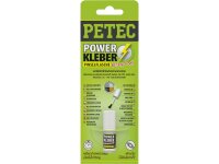 Petec POWER KLEBER Pinselflasche Sekundenklebstoff...