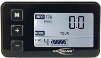 ANSMANN LCD-Display Leicht bedienbar, für...