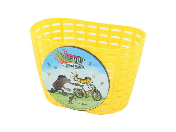 BIKE FASHION Kinderkorb Mit Lasche zur Lenkerbefes "Janosch Tiger