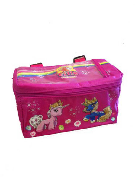 BIKE FASHION Kinder-Lenkertasche "Filly Unicorn" Volumen: ca. 1,8 l, Maße: ca. B18 x H11 x T9 cm, Riemenbefestigung pink