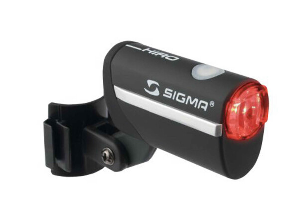 SIGMA SPORT Batterie-LED-Rücklicht "Hiro" Mit deutschem Prüfzeichen SB-verpackt , schlankes Gehäuse, 1rote High Power LE