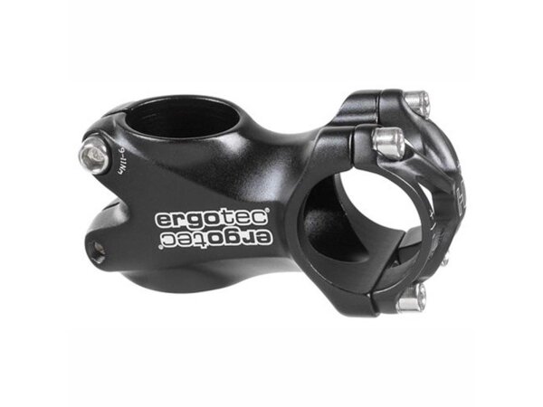 Ergotec Vorbau PIRANHA 650B AHEAD 31,8 - 50mm, 6°, Safety Level 6, schwarz matt