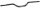 ERGOTEC Lenker "Riser Bar 70" Griffweite 700 mm, A schwarz sandge