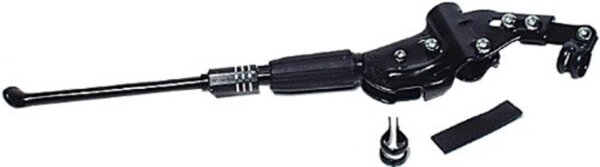 Ergotec Ständer UNIVERSAL - Hinterbauständer. Höhenverstellbar 24-28", schwarz