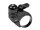 MOUNTY Miniglocke "Toby" Aluminium, für Ø 31,8 mm  schwarz