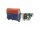 BLUE BIRD Regenüberzug Für Kinderanhänger (Zweisit transparent, o