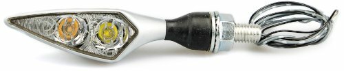Kl Blinker Micro Rhomb.pl Chrom Seidenmatt Vorderrad