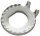FIX-NIPPEL Fixierscheibe mit Haken, für 3-/5-/7-Ga Edelstahl (Nir