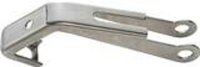 FIX-NIPPEL Scheinwerferhalter Cantilever, silber kurze...