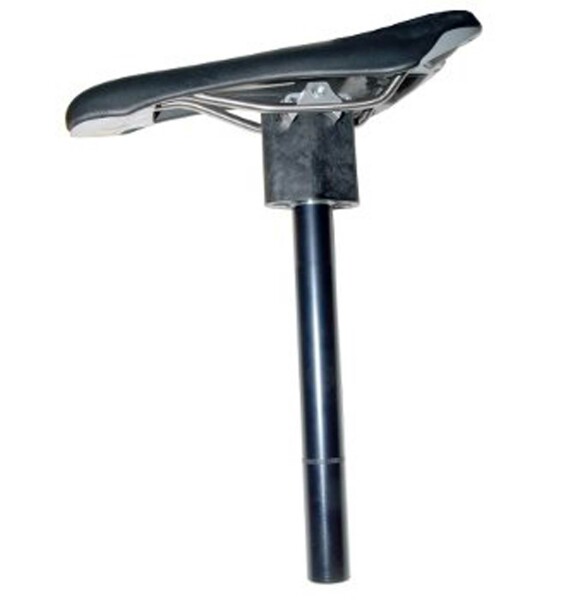 AIRWINGS Federsattelstütze "Comfort 1 plus" 40 mm Federweg, für Fahrergewicht 75-140 kg, max. Auszug 220 mm SB-verpackt 