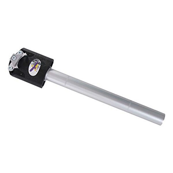 AIRWINGS Federsattelstütze "Comfort 1 plus" 40 mm Federweg, für Fahrergewicht 75-140 kg, max. Auszug 220 mm SB-verpackt 